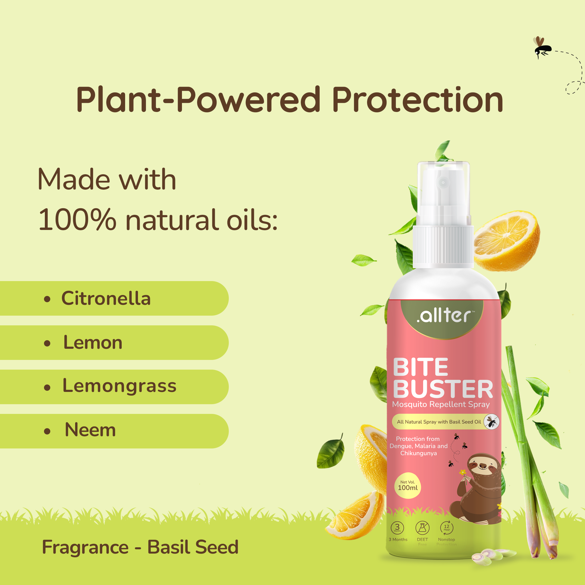 Bite Busters Mosquito Repellent Spray