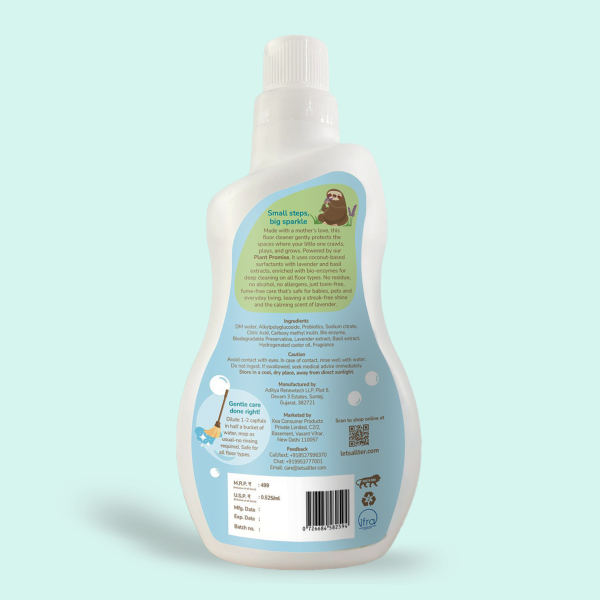 .allter Baby Laundry & Floor Cleaner Combo