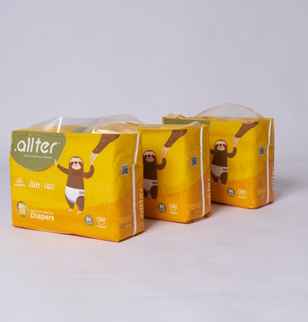 Allter bamboo diapers