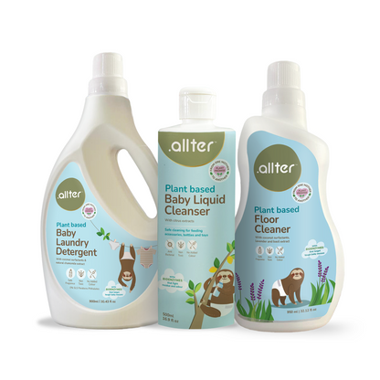 Allter Home Care Combo – Laundry Liquid | Floor Cleaner | Liquid Cleanser