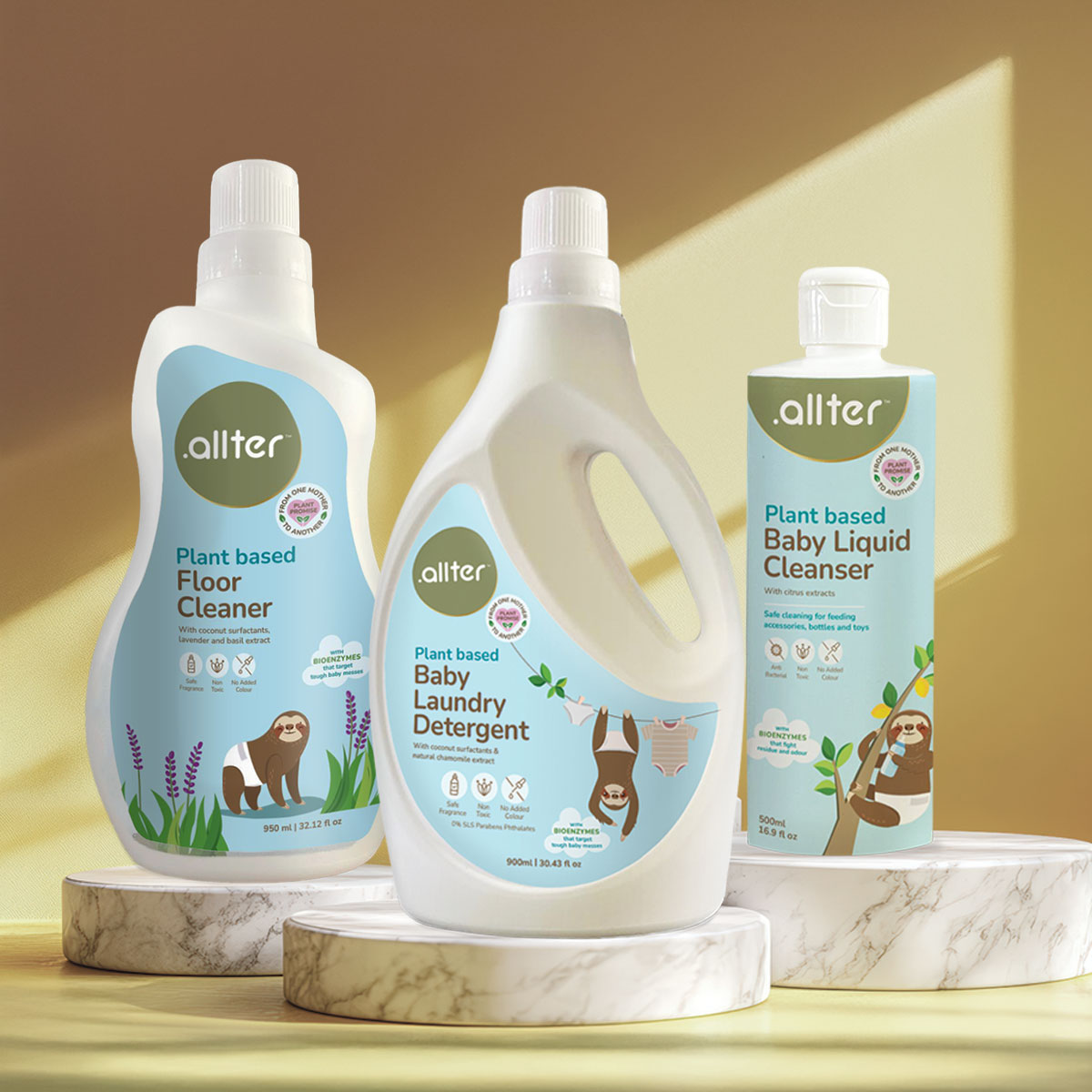 Allter Home Care Combo – Laundry Liquid | Floor Cleaner | Liquid Cleanser