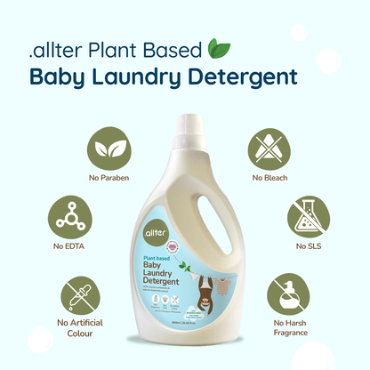 .allter Laundry Liquid With Bio Enzymes For Babies