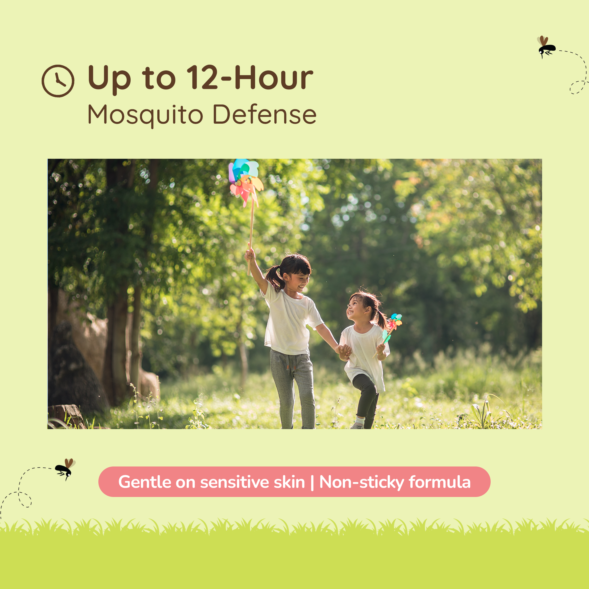 Mosquito Repellent Spray + Patch Combo