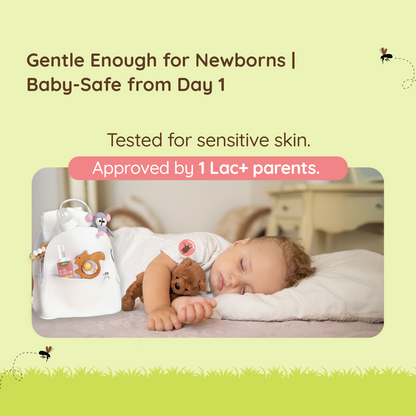 Mosquito Repellent Spray + Patch Combo