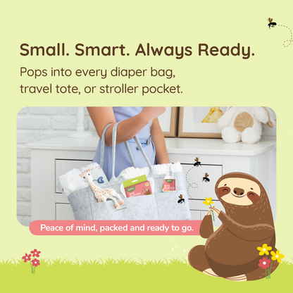 Mosquito Repellent Spray + Patch Combo