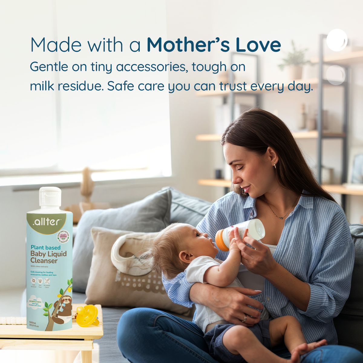 Allter Liquid Cleanser With Bio Enzymes For Babies
