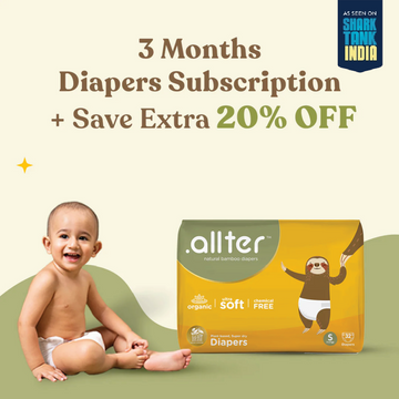 3 Month Subscription- Diapers