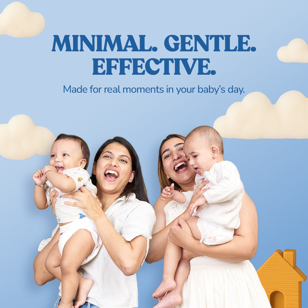 .allter Baby Paddle Brush & Neem Comb – Set of 2