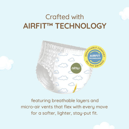 Baby Essentials Combo : Breeze Baby Diaper Pants & 99% Baby Water Wipes (Pack of 2)