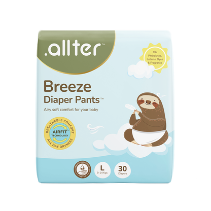 Allter Breeze Baby Diaper Pants - Large