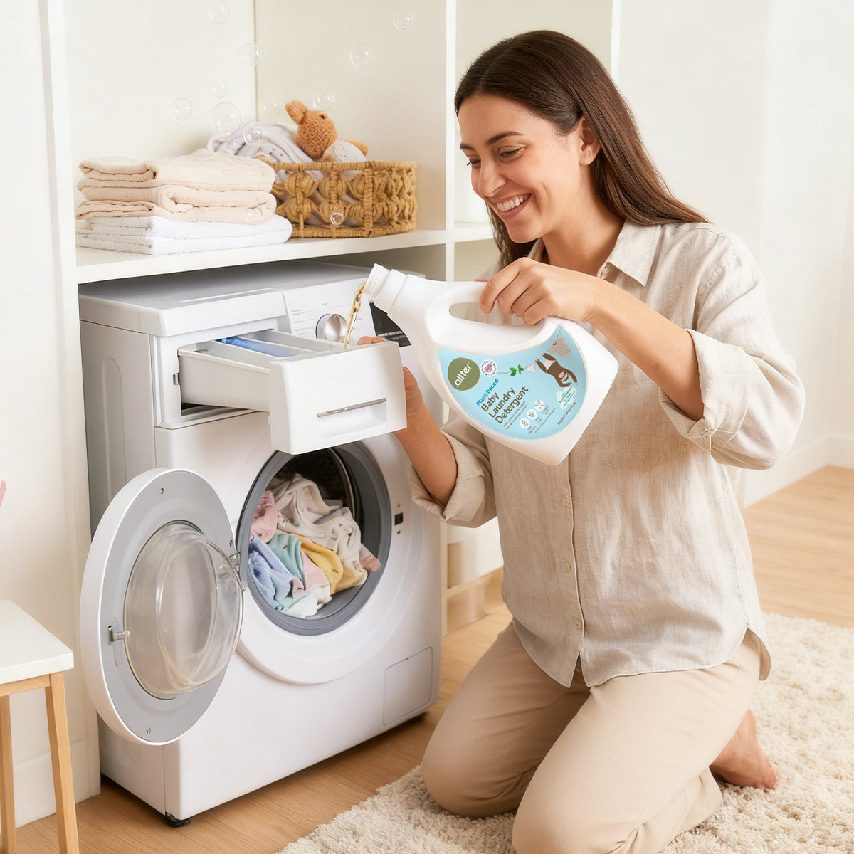 Complete Care Combo : Breeze Diapers, Baby Laundry Liquid & Cleanser (Pack of 3)