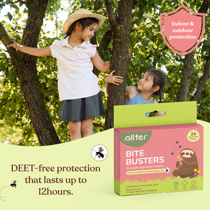 Bite Busters Mosquito Repellent Patches (Pack of 4)