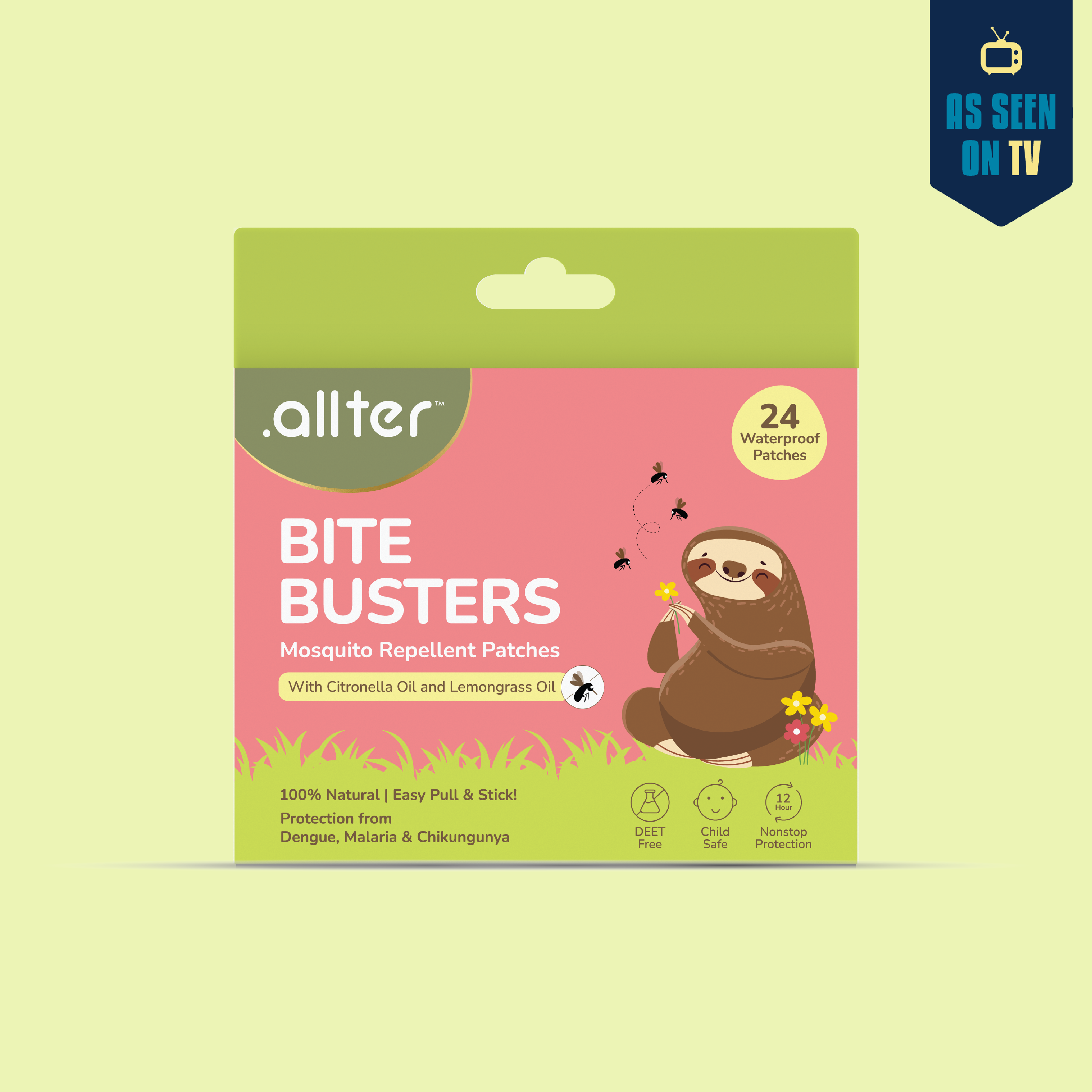 Bite Busters Mosquito Repellent Patches