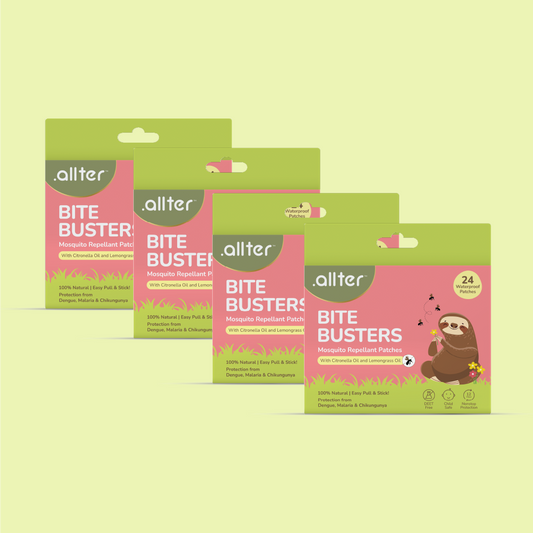 Bite Busters Mosquito Repellent Patches (Pack of 4)