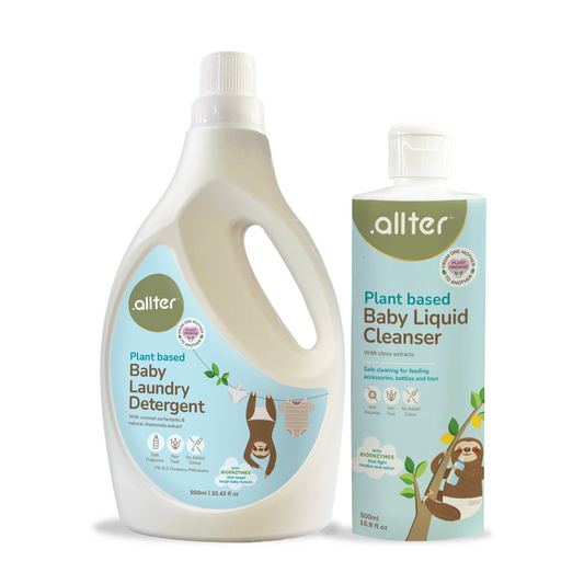 Allter Baby Laundry & Liquid Cleanser Combo