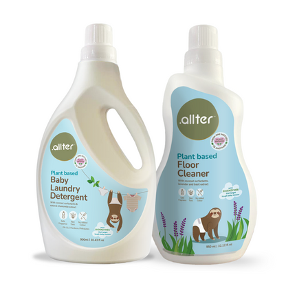 Allter Baby Laundry & Floor Cleaner Combo
